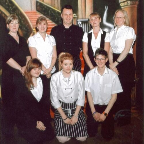 Staff at Vincent's Catering Services